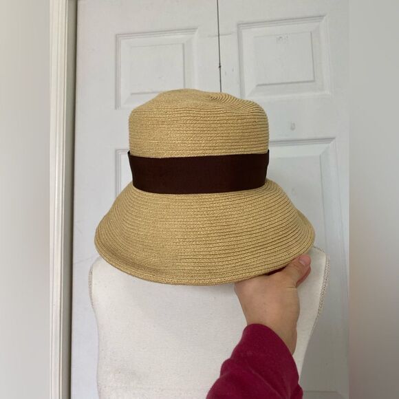 Something Special Straw and Rhinestone Sun Hat main image 4